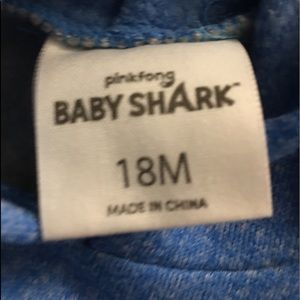 Baby Shark outfit 18 month